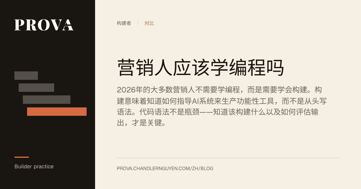 Prova 为“营销人是否应该学编程”这篇文章制作的编辑配图。