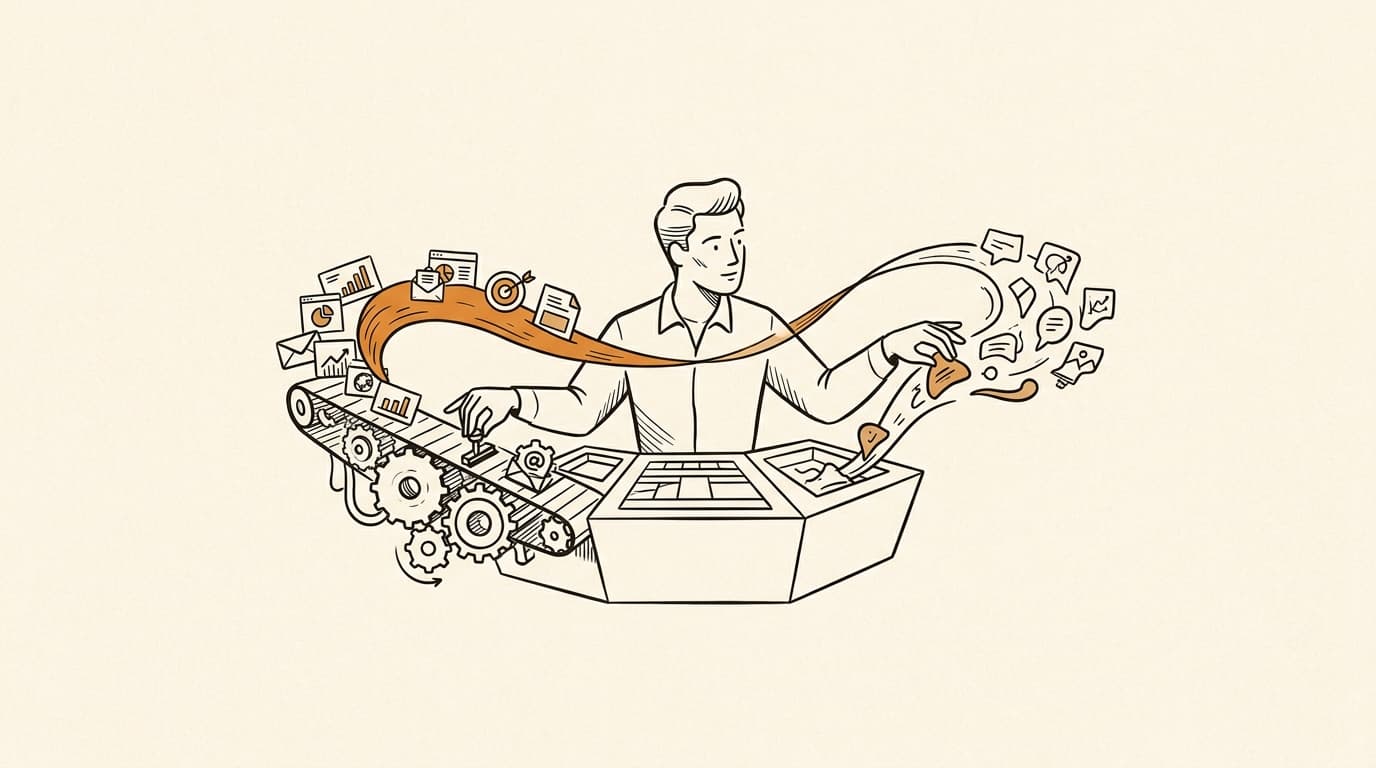 Prova editorial image for a post explaining which CRM marketing tasks can be safely automated with AI and which require human review.