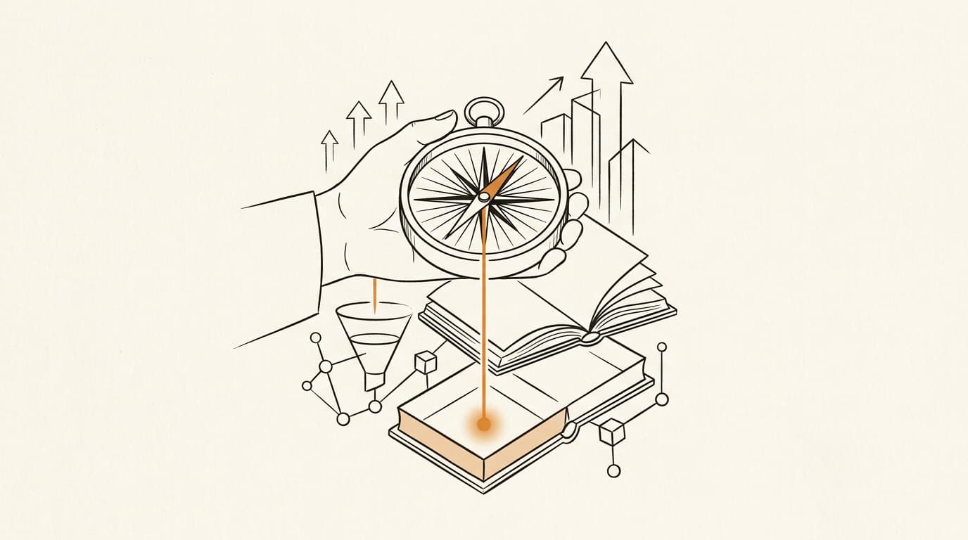 Prova editorial image of an AI talent development framework for marketing teams, mapping validation depth to an 18-month T-shaped program.