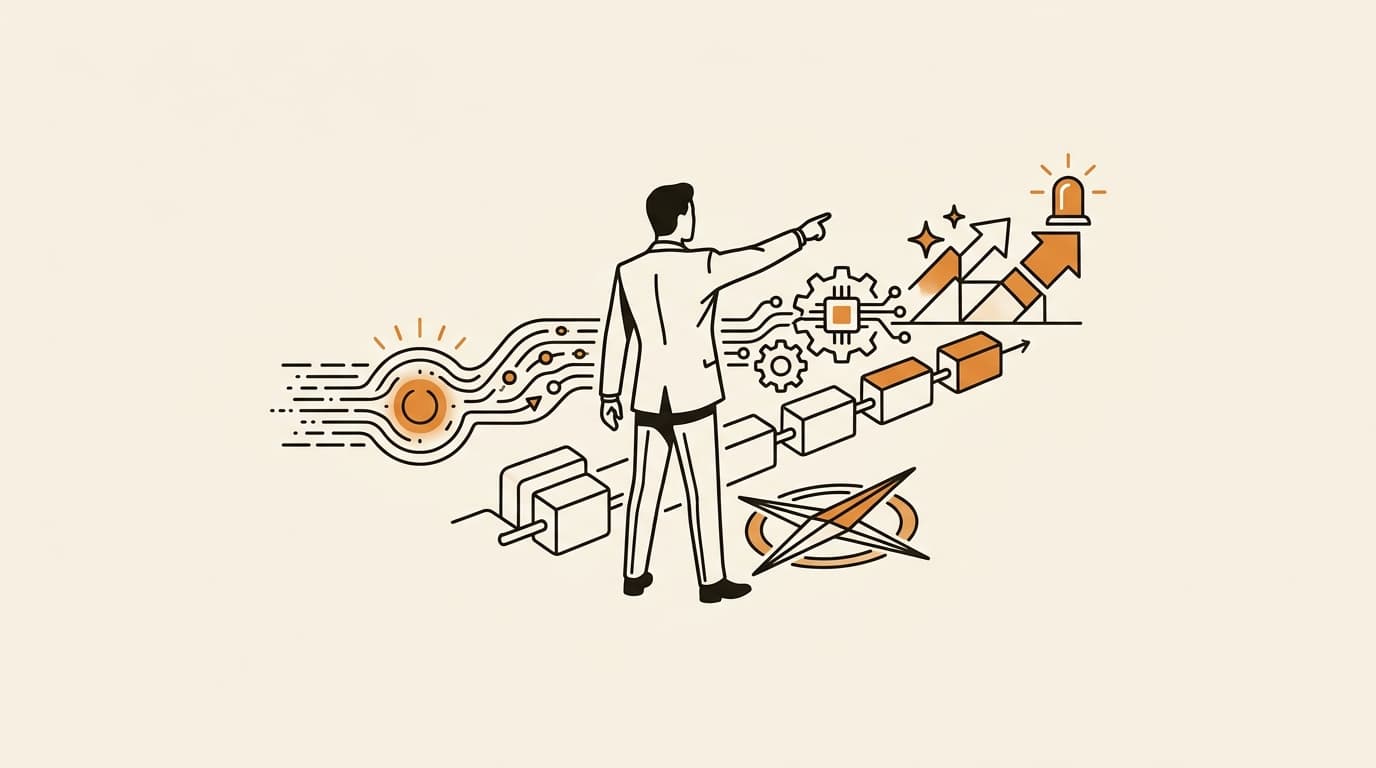 Prova editorial image for a post walking through how to run a 90-day AI pilot on a marketing team with phase-by-phase checkpoints.