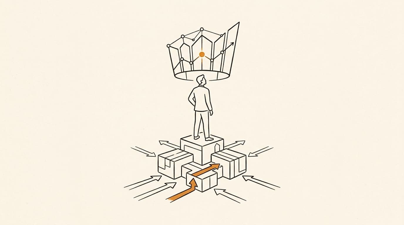 Prova editorial image for marketing measurement architecture for AI pilots.